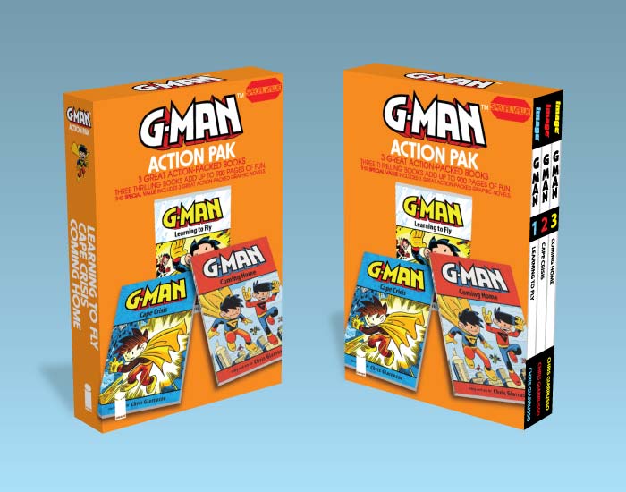 Books, G-Man Action Pak Box Set